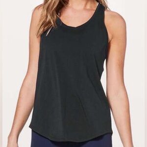 Lululemon Love Tank *Pleated Black Sz Sm